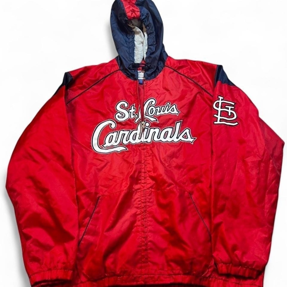 St. Louis Cardinals MLB genuine merchandise embroidered windbreaker XXL